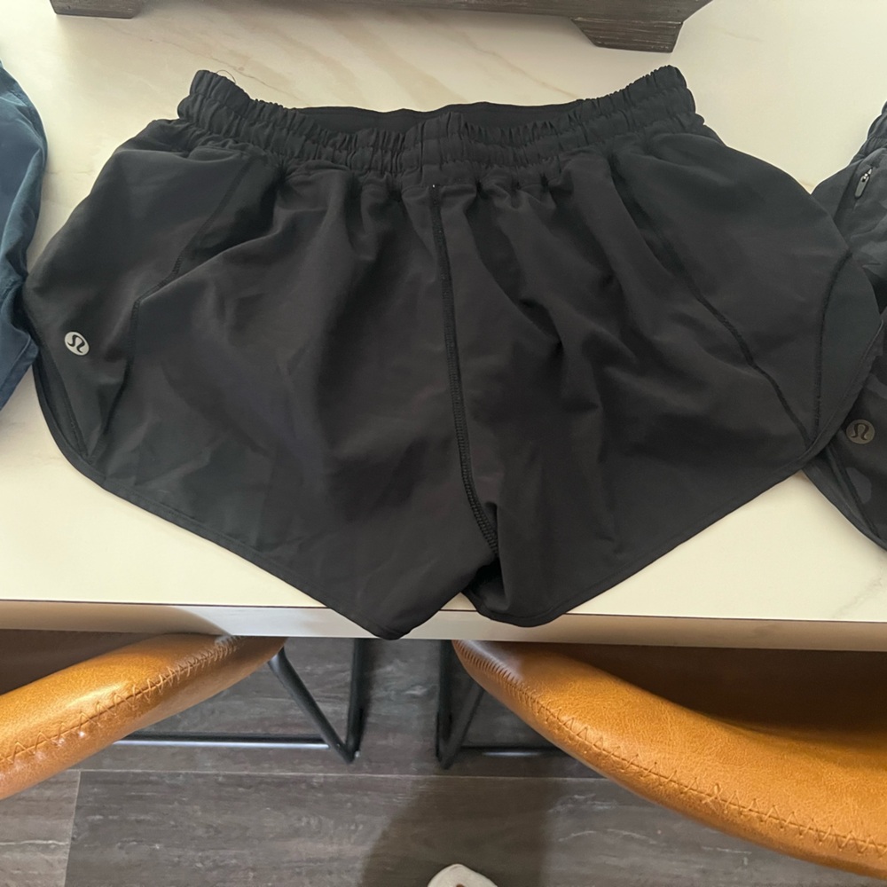 Lululemon shorts size 6 black